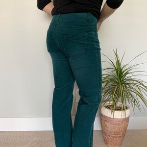 Emerald prAna corduroy pants